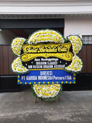 Papan Bunga Duka di Banggai Tengah