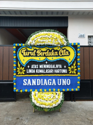 Papan Bunga Duka di Banggai Tengah